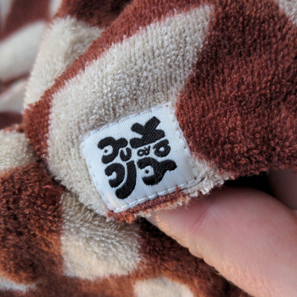 Lucy & Yak Santiago Shirt ORGANIC COTTON TOWELLING - Amara Grid - Picture 12 of 12